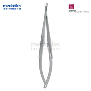 Igłotrzymacz Castroviejo 14cm wygiete