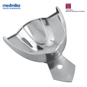 Łyżka wyciskowa z rantem pełna górna